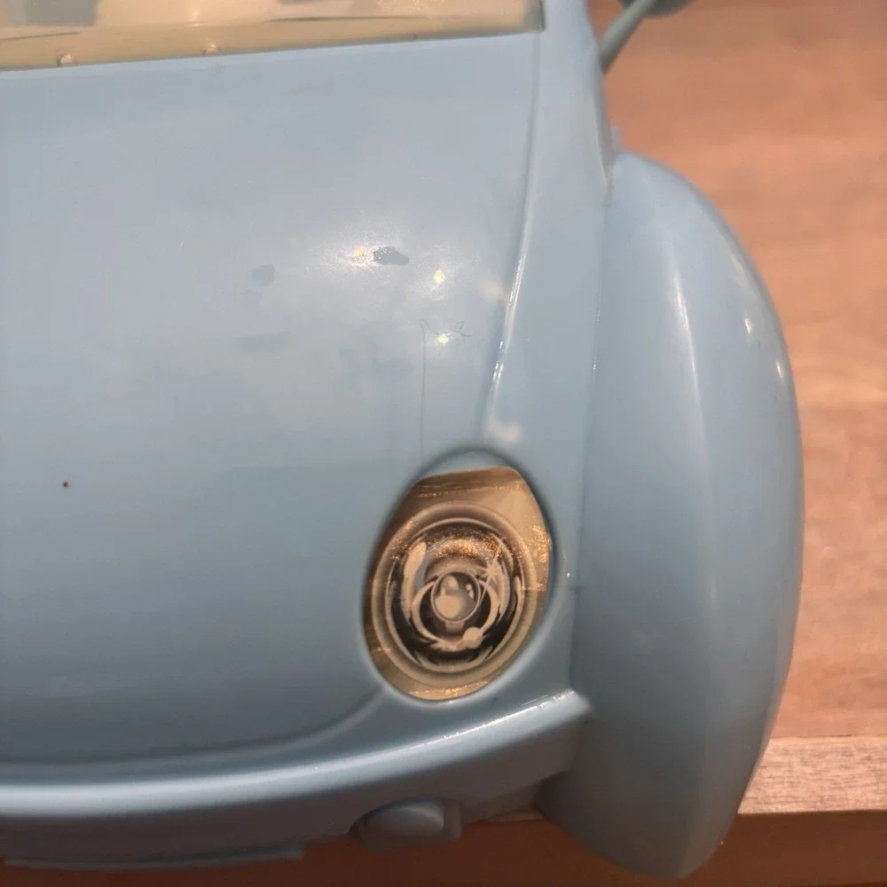 Barbie Beach Car‎ 2006 Glam Cruiser Blue Convertible Sports Car Mattel No Basket